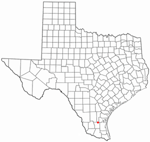 Falfurrias, Texas Map