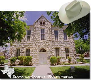 Rocksprings - Edwards County Courthouse - Rocksprings, Texas