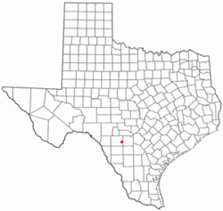 Sabinal Map Sabinal, Texas