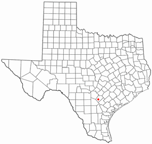 Floresville Texas  City Map
