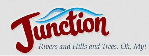 Junction, Texas Chamber of Commerce Logo and website link